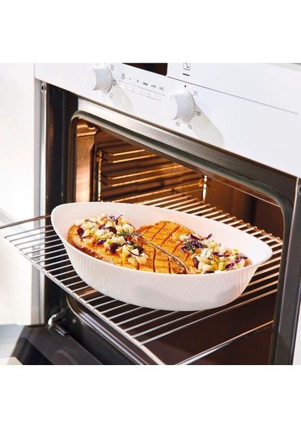 Renkli Oval Fırın Kabı 32X20 Cm, Dayanıklı ve Şık Mutfak Gereci