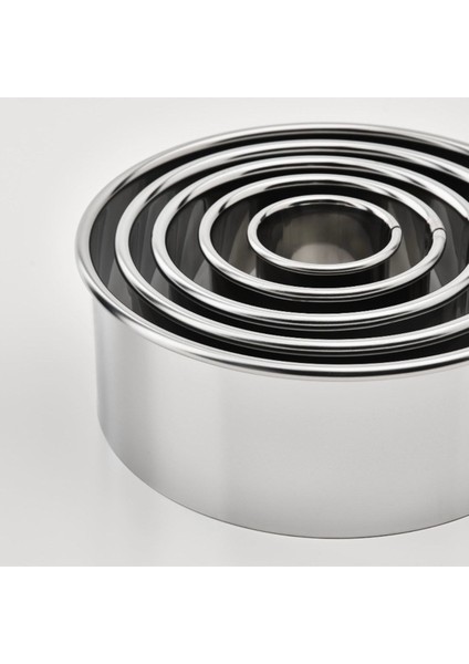 Çeşitli Çaplarda Kurabiye Kalıpları, 3-11 Cm, Kolay ve Eğlenceli Kullanıma Uygun modelleri