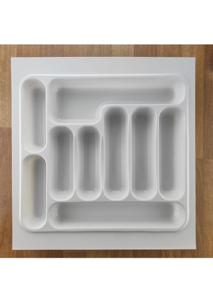 Beyaz ve Kahverengi Cekmece Içi Kasıklık, Ayarlanabilir ve Şık Tasarım. fiyatları