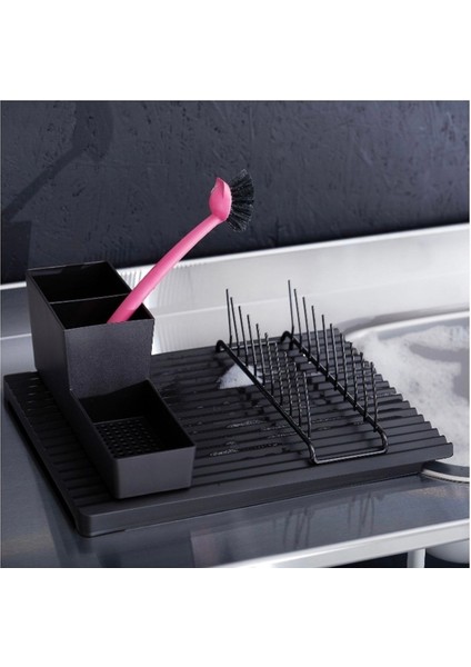 Gri Rinnig Bulaşık Kutusu ve Çatal Bıçaklık, Pratik ve Şık Tasarım fiyatları