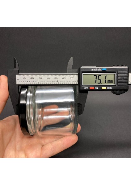 10 Adet 330 cc Cam Kavanoz, Siyah Kapaklı, Şık ve Şeffaf Tasarım modelleri