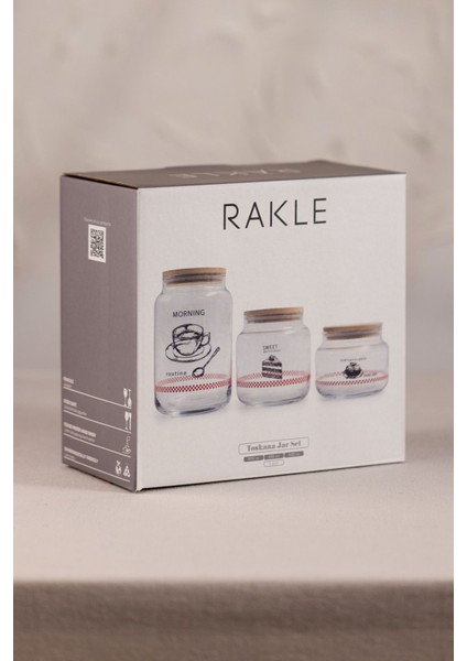 Mavi 3'lü Kavanoz Seti, 970 Cc, 635 Cc, 430 Cc, Şık ve Kullanışlı. indirimleri