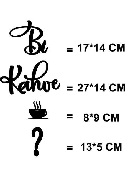 5 Parça Siyah Kahve Duvar Dekoru, Şık ve Modern Dekoratif Seti indirimleri