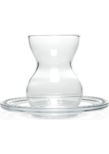 Etnik 12 Parça Beyaz Çay Takımı, Şık ve Zarif Set modelleri