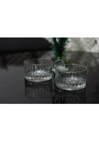 Turuncu Cam Kase Takımı, Şık ve Dayanıklı, 2'li Set fırsatları