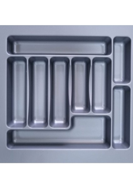 Gri Çekmece Içi Kaşıklık, 47X48,5 Cm, Kesilebilir, Pratik ve Şık Depolama Çözümü