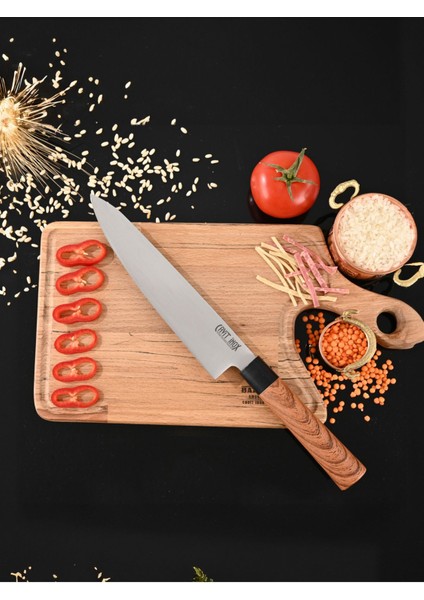 Mutfağınıza Şık ve Dayanıklı Santoku Şef Bıçak Seti fırsatları