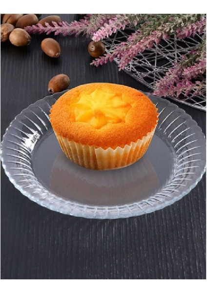 Turuncu Frezya 6'lı Tatlı Tabağı Seti, Şık ve Zarif Tasarım fiyatları