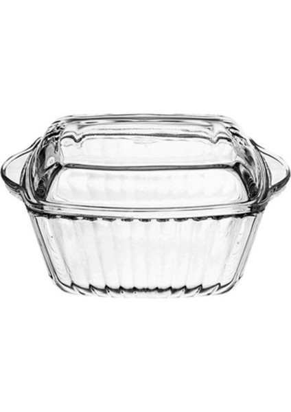 Beyaz Kare Tencere Kapaklı 2600 Cc, Dayanıklı ve Şık Mutfak Gereci fiyatları