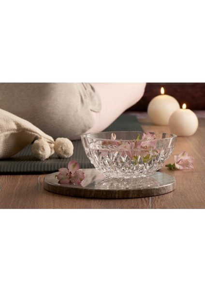 Lavinia Kristal Cam Kase 24 Cm, Şeffaf ve Şık Tasarım fiyatları