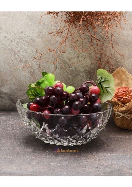 Lavinia Kristal Cam Kase 24 Cm, Şeffaf ve Şık Tasarım modelleri