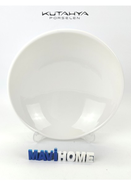 Desenli 24 cm Porselen Salata Kasesi, Şık ve Kullanışlı Tekli Seçenek