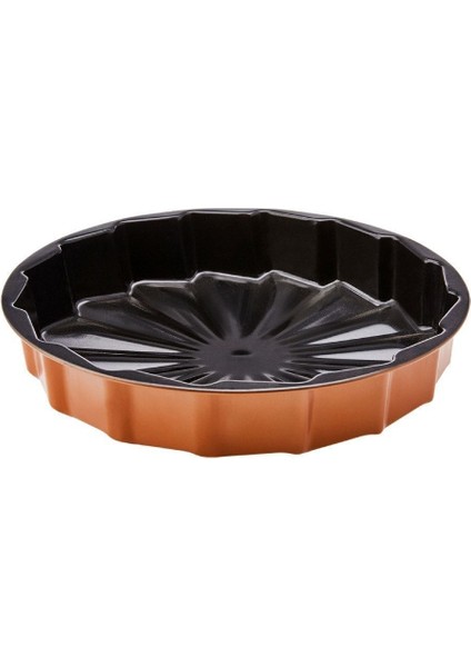 Turuncu Yuvarlak Kek Kalıbı, Dayanıklı ve Şık Mutfak Gereciği