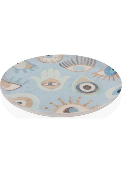 Çok Renkli 30 cm Amulet Servis Tabağı, Şık ve Zarif Tasarım fiyatları