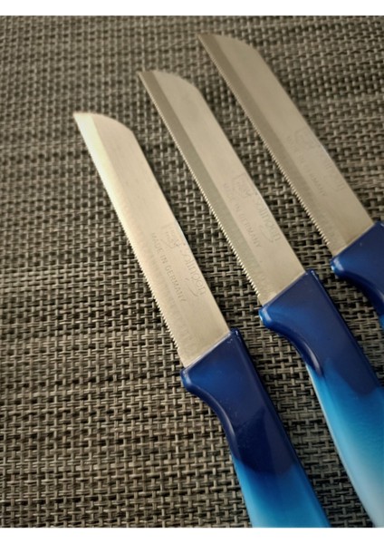 Ebruli Renkli 10'lu Meyve ve Sebze Bıçağı Seti fiyatları