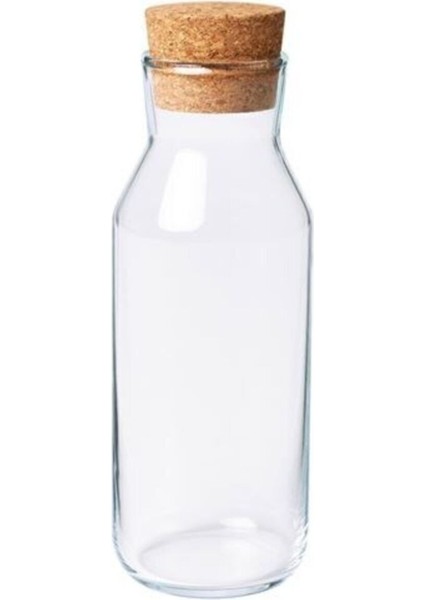 Turuncu Şişe 0,5 Lt Mantar Kapaklı Cam Sürahi Karaf fiyatları