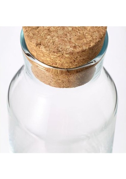 Turuncu Şişe 0,5 Lt Mantar Kapaklı Cam Sürahi Karaf modelleri