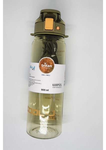 900ML Yeşil Askılı Kilitli Tritan Matara, Dayanıklı ve Şık Tasarım modelleri