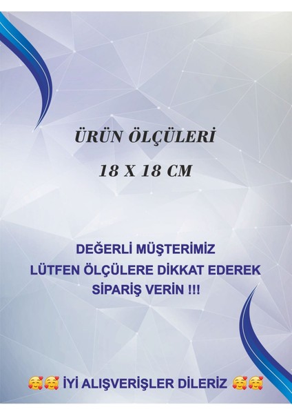 6 Adet 3mm Mdf Yuvarlak Servis Altlığı, 18 Cm, Beyaz, Şık ve Kullanışlı Tasarım modelleri