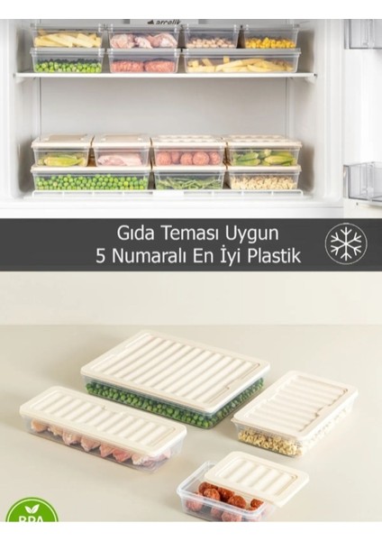 Gri Buzluk ve Buzdolabı Saklama Kabı, Düzenleyici, Pratik ve Şık Tasarım fiyatları