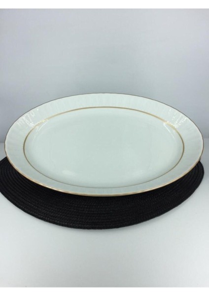 Sedefli Kayık Tabak, Çift File, 25 Cm, Beyaz, Şık ve Zarif Sunum Için Ideal modelleri