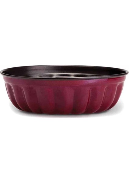 26CM Orta Dilimli Pırlanta Kalıp, Beyaz, Şık ve Kaliteli Kek Kalıbı