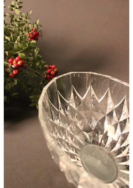 Turuncu Kristal Cam Gondol Meyve ve Salata Kasesi 68236 fiyatları