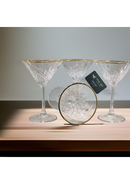 Altın Renkli 4’lü Dondurma Kabı, Şık ve Kullanışlı Tasarım