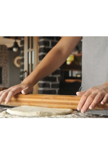 Bambu Merdane, Hamur Şekillendirme, Ø5X45 Cm, Pratik ve Dayanıklı Araç modelleri