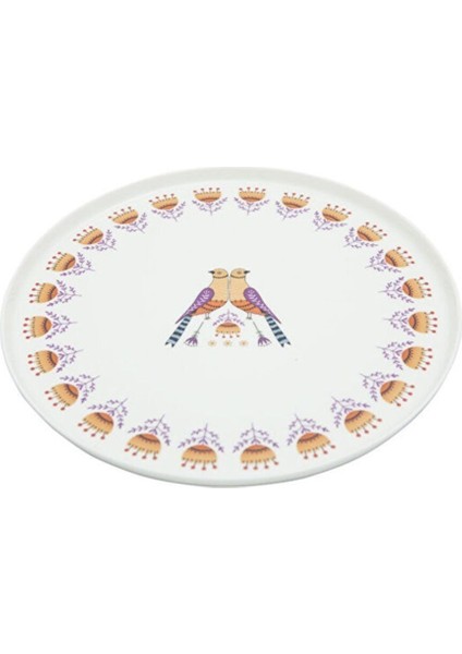 Renkli Folk Dans Düz Tabak 27CM, Şık ve Zarif Sunum Için Mükemmel Seçim fiyatları