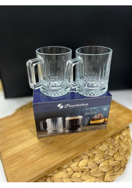 Turuncu 2'li Kulplu Fincan 250CC, Şık ve Kullanışlı Içecek Kabı Seti indirimleri