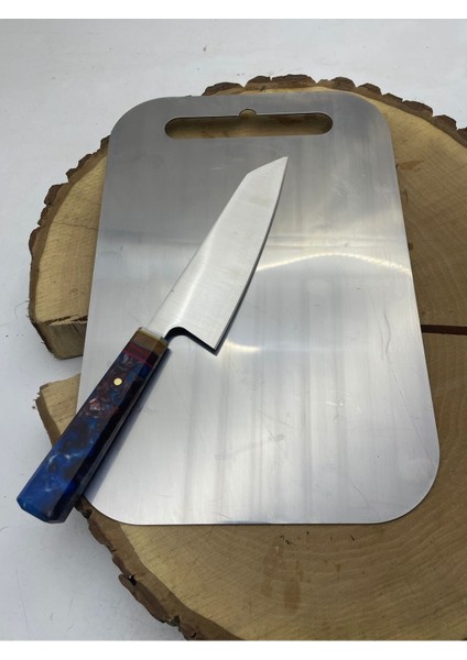 Kişiselleştirilebilir Gri Paslanmaz Çelik Kesme Tahtası, Antibakteriyel ve Şık Mutfak Gereci fiyatları