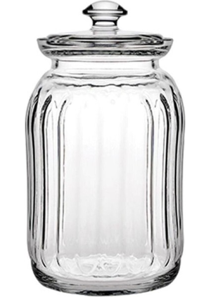 Turuncu Cam Kapaklı Kavanoz 1500CC, Pratik ve Şık Saklama Çözümü fiyatları