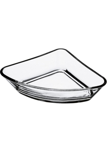 Şık 6'lı Üçgen Cam Kase Seti, Çerezlik ve Kahvaltılık, Beyaz Renk fiyatları