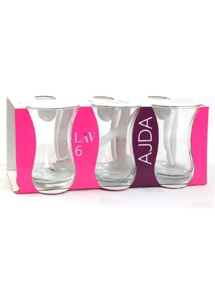 Beyaz Çay Bardağı Takımı 6'lı, Şık ve Kullanışlı Içecek Seti