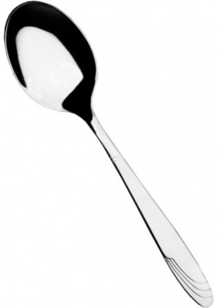 Beyaz 6'lı Tatlı Kaşık Takımı, Şık ve Kullanışlı Ev Gereçleri