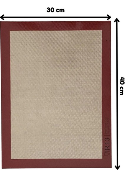 Isıya Dayanıklı Gri Hamur Açma Matı, Ölçülü, 45X65 cm fırsatları