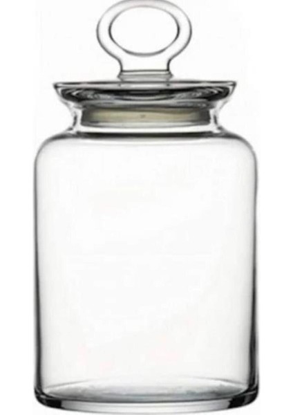 Beyaz, Kapaklı, Şeffaf Cam Kavanoz, 860 Cc, Mutfak Düzeni Için Ideal. fiyatları