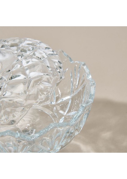 Turuncu Şeffaf Ayaklı Şekerlik, Şık ve Pratik Yapı, Güzel Sunum Sağlar. fırsatları