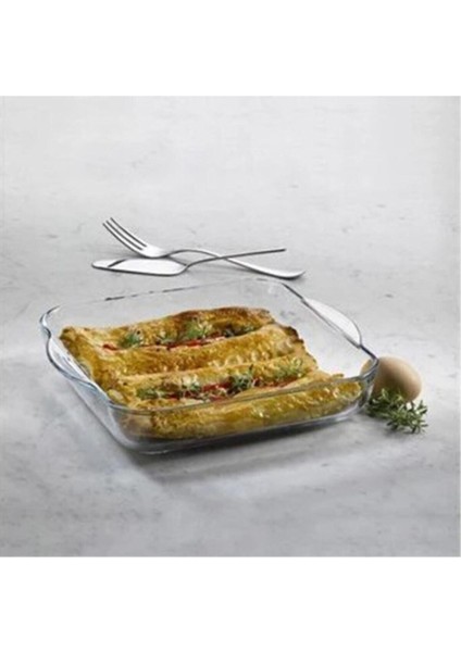 Turuncu Silikon Kapaklı Kare Borcam Tepsi, Dayanıklı ve Şık Mutfak Ürünü fiyatları