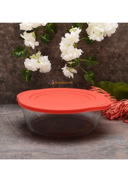 Kırmızı Kapaklı Yuvarlak Tencere 2100CC, Dayanıklı ve Şık Tasarım fiyatları