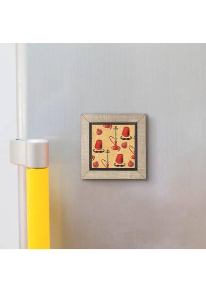 Türk ve Osmanlı Sembollü Baskılı Mdf Magnet, Buz Dolabı Süsü, Şık ve Dekoratif. modelleri