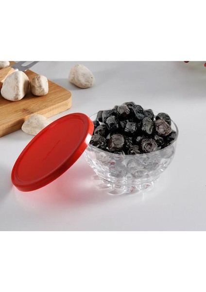 Turuncu 3'lü Kapaklı 275 cc Kase Seti, Şık ve Kullanışlı Ürün modelleri