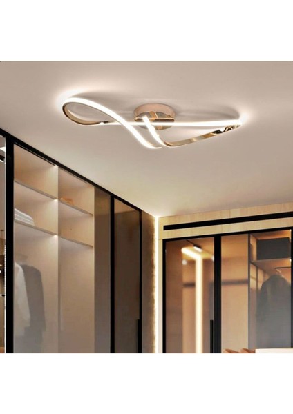 Şık Modern LED Avize, Tavan Aydınlatması, Oturma ve Mutfak Için Parlak Tasarım