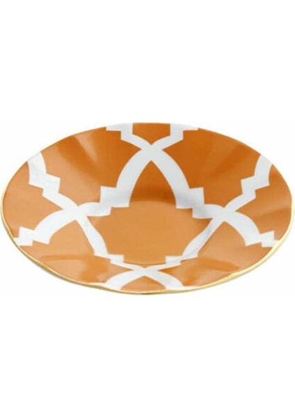 Turuncu Ergonomik Çay Tabakası 12 Cm, Şık ve Kullanışlı Tasarım. fiyatları