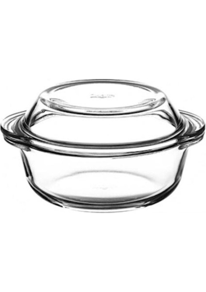 Çok Renkli 2.10L Cam Tencere, Dayanıklı ve Şık Mutfak Gereçleri