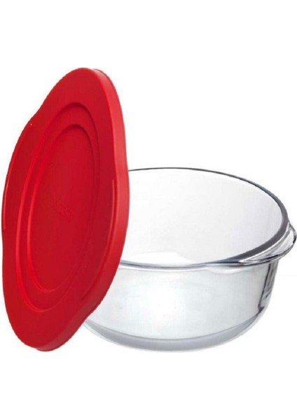 Kapaklı Yuvarlak Borcam Tencere 1450CC, Dayanıklı ve Şık Mutfak Gereci fiyatları