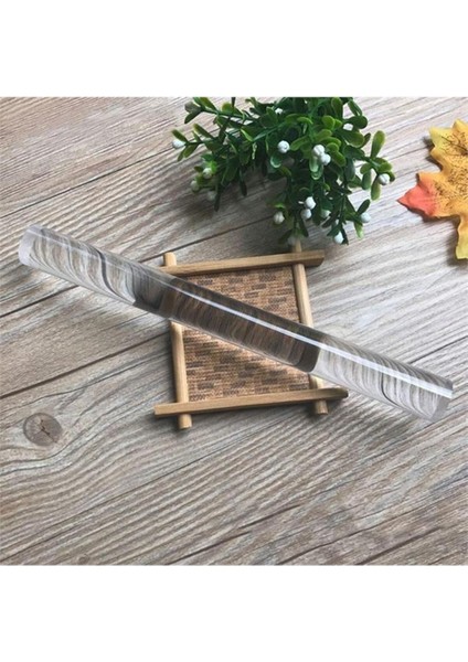 Akrilik Yuvarlak ve Düz Merdane Seti, 2 Adet, 20 cm Çaplı, Kaliteli ve Dayanıklı Ürün