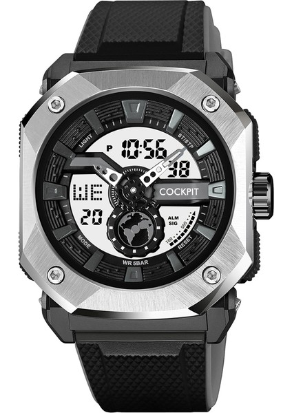 Cockpıt CK-9272SR Erkek Kol Saati
