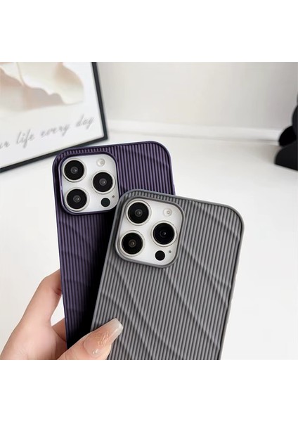 Apple iPhone 16 Pro Max Uyumlu Kılıf Zebana Fine-Line Silikon Kılıf Siyah fiyatları